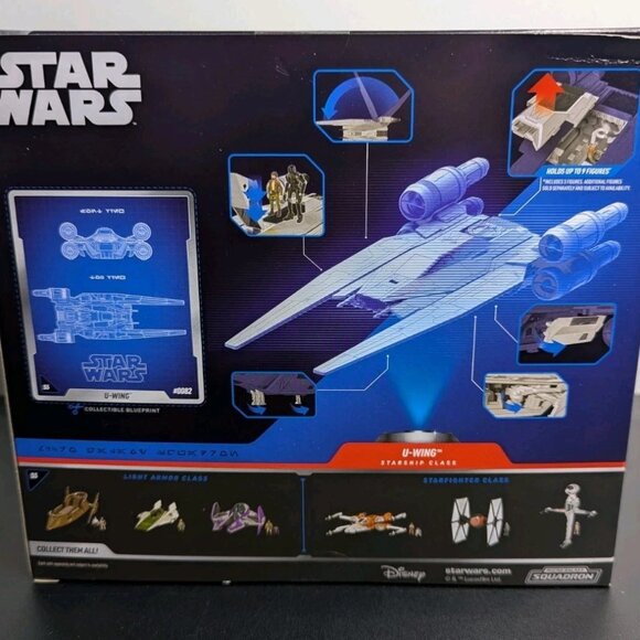 Star Wars Micro Galaxy Squadron Series 5 U-Wing Starfighter Microfighter - Picture 5 of 5